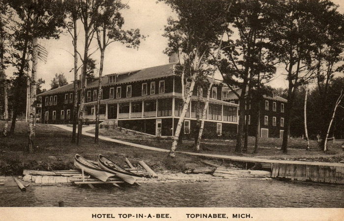 Hotel Top-In-A-Bee - Vintage Postcard